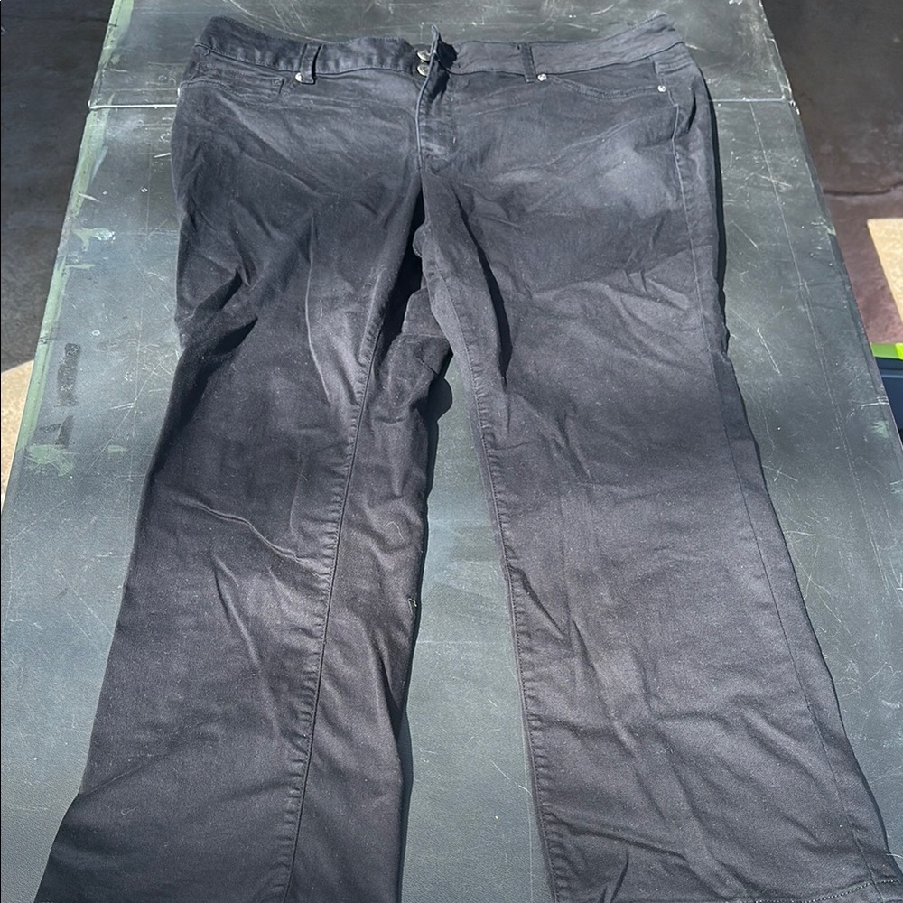 Maurices Black Straight Leg Women's Jeans
